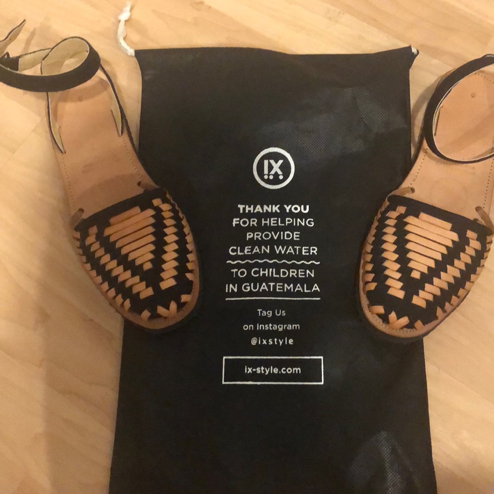 IX Style woven leather Huaracha sandal